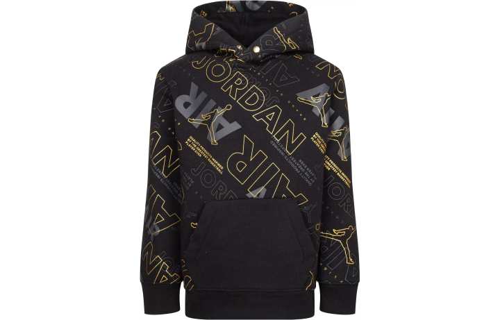 Jordan Jordan Sweatshirt AIR AOP Black Kids'