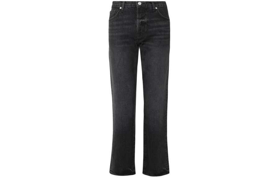 FRAME FRAME Jeans Women's Black Moderate Straight Fit Pants