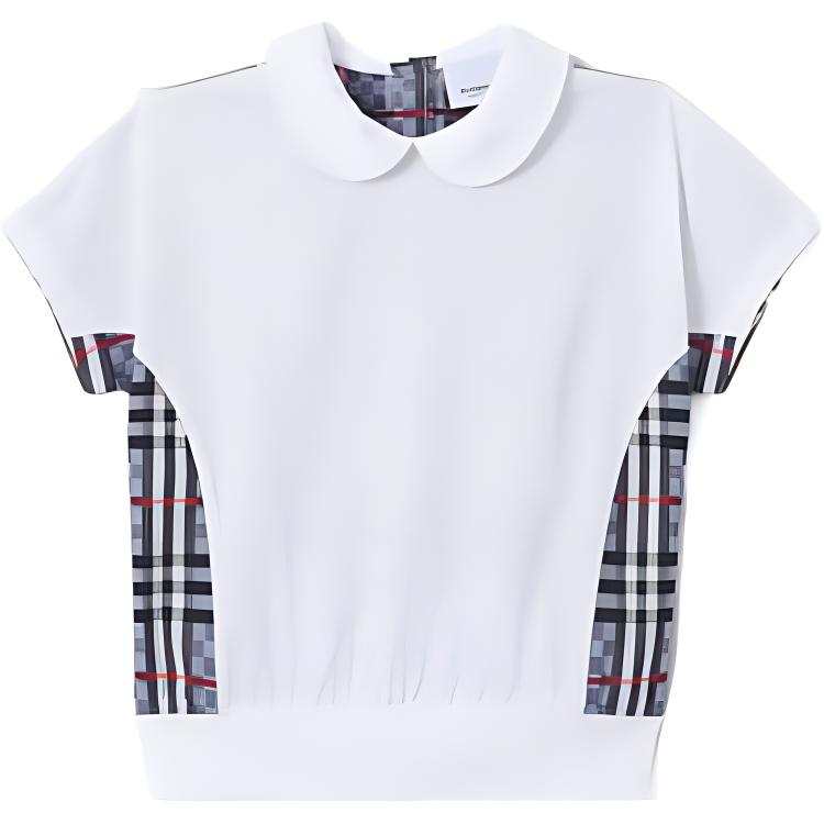 Burberry T Shirt SS22 White Kids'
