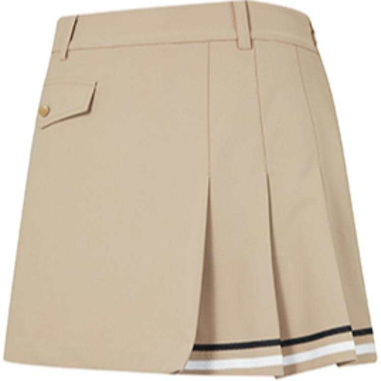 RAPIDO Casual Short Skirts Women's Beige