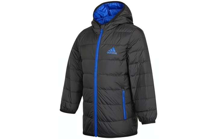 Adidas Adidas Kids Down Jackets Hooded Thickened
