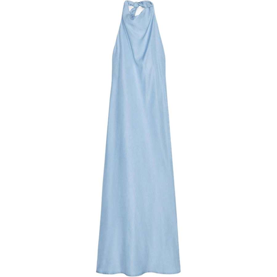 ZARA Sleeveless Dress Women's Light Blue