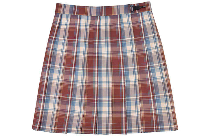SNBL Uniforms Women's Red Moderate Short A Line Skirt