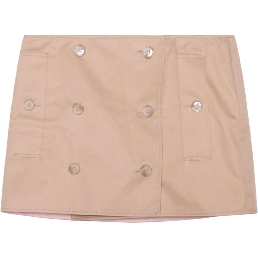 Burberry trench cotton mini skirt