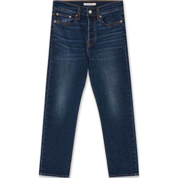 Levis Jeans Women's Dark Blue Moderate Straight Fit Pants