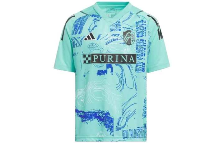 Adidas Adidas T Shirt Mint Green Kids'