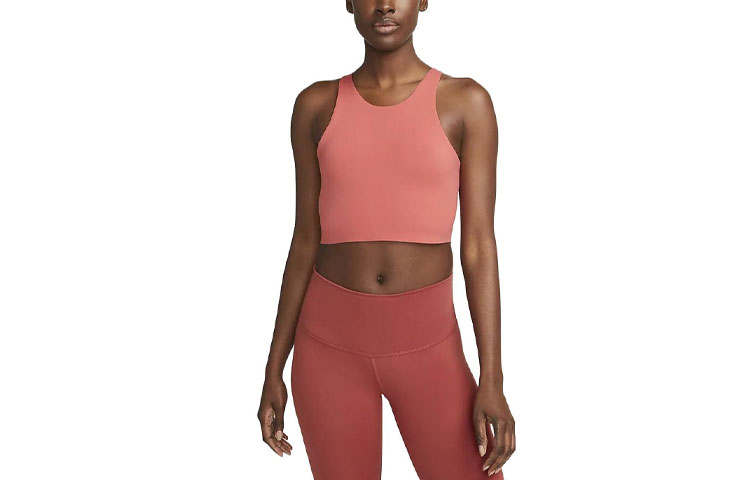 Nike Nike Sleeveless Sports Shirts Women's Coral Other