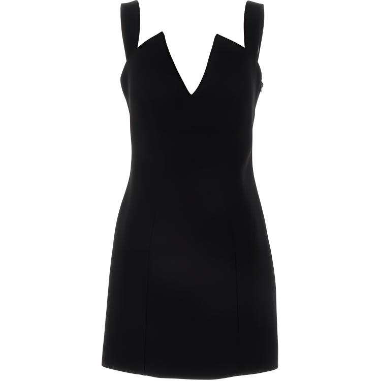 Givenchy Givenchy V Neck Mini Dress
