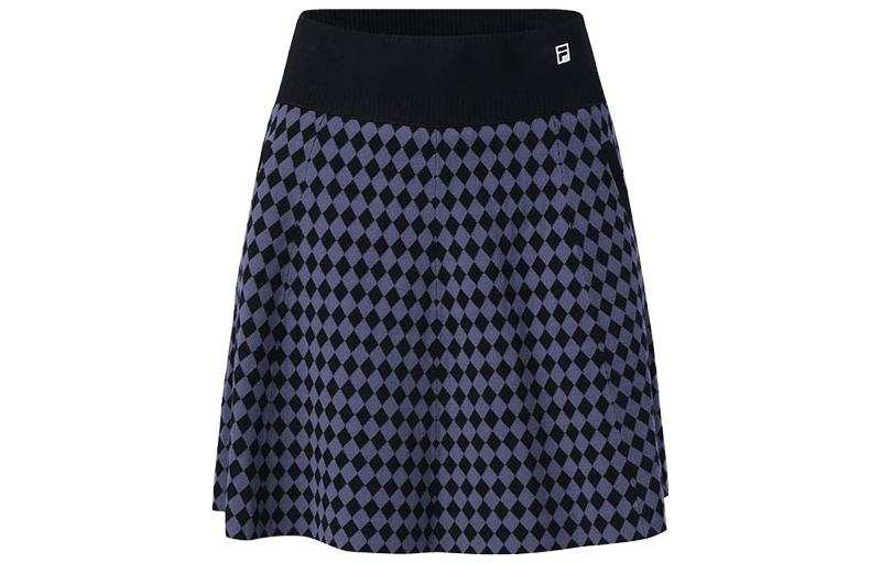 FILA Golf Casual Short Skirts Women's Pitch Black
