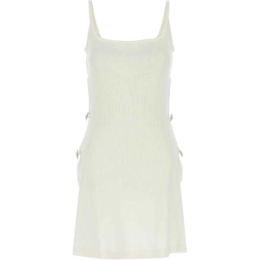MACH & MACH Crystal-bow Cutout Minidress