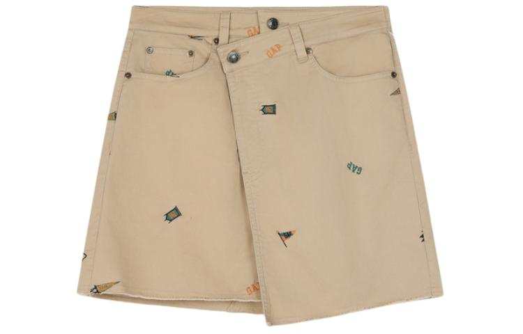 GAP Casual Short Skirts Women's Khaki