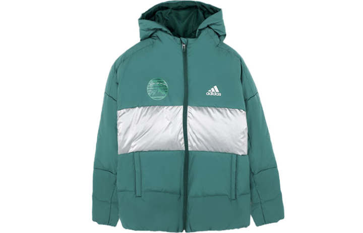 Adidas Adidas Kids Down Jackets Hooded Thickened