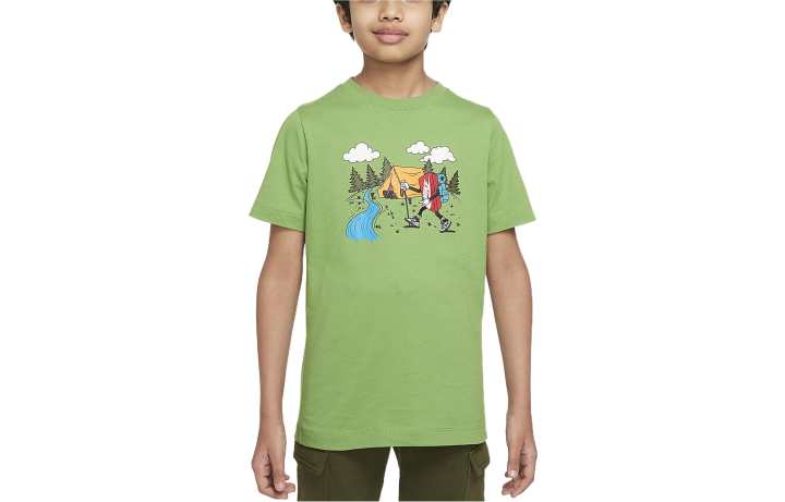 Nike Nike Kids T Shirts Crew Neck Moderate