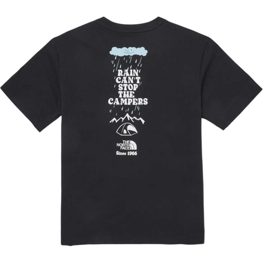 THE NORTH FACE T Shirt Black Kids'
