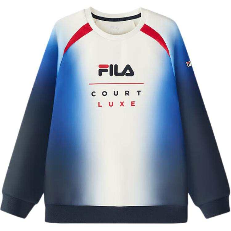FILA KIDS Sweatshirt Blue White Teenagers