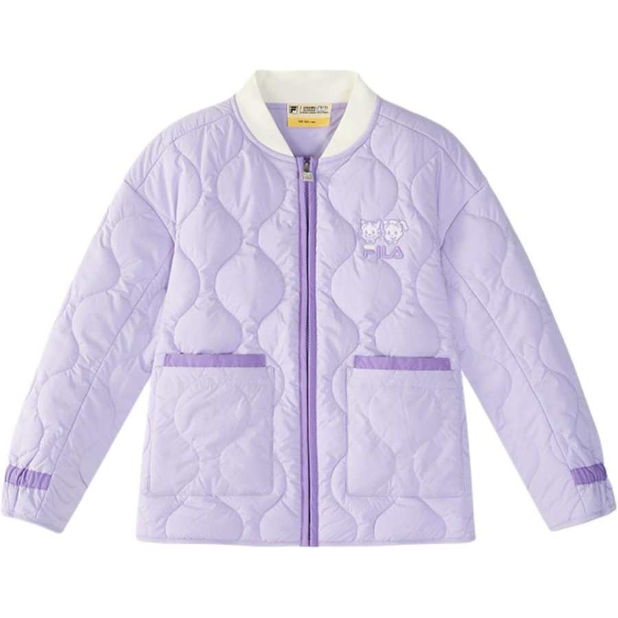 FILA KIDS Grade School Padded Jackets Baseball Collar Moderate
