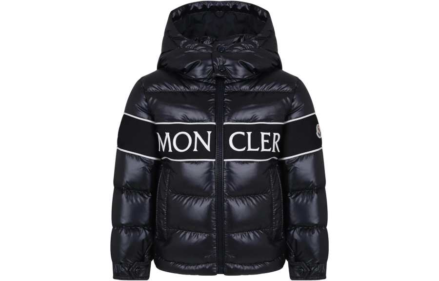 Moncler Moncler Padded Jacket FW23 Blue Kids'