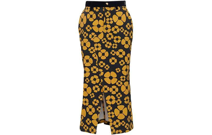 MARNI Casual Long Skirts Women's Multicolor Short Bodycon Skirt