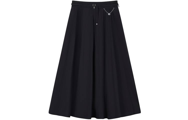 Teenie Weenie Casual Short Skirts Women's Navy Blue Moderate Short A Line Skirt