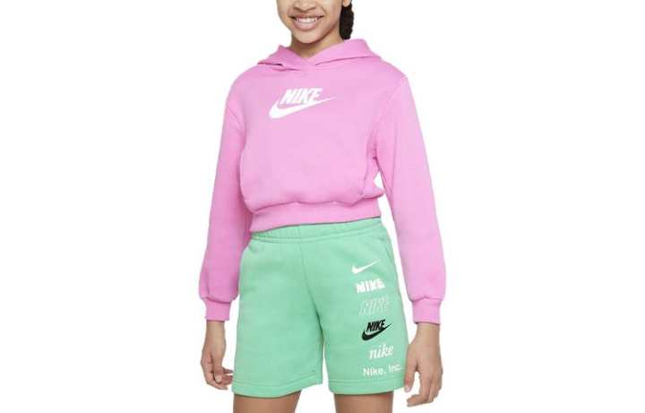 Nike Nike Sweatshirt Sportswear Club Fleece Bright Pink Kids'