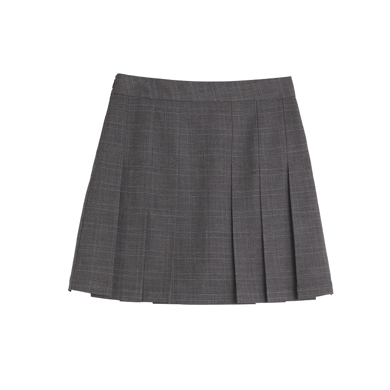 ELLE Casual Short Skirts Women's Medium Gray