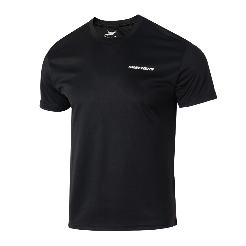 Skechers T Shirt Unisex Black 03K8