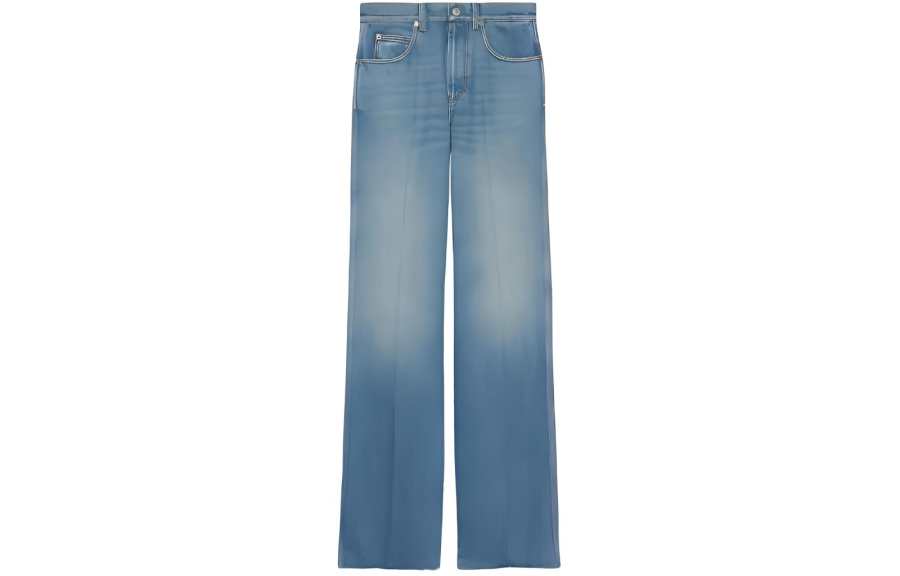 GUCCI GUCCI Denim Pants Blue