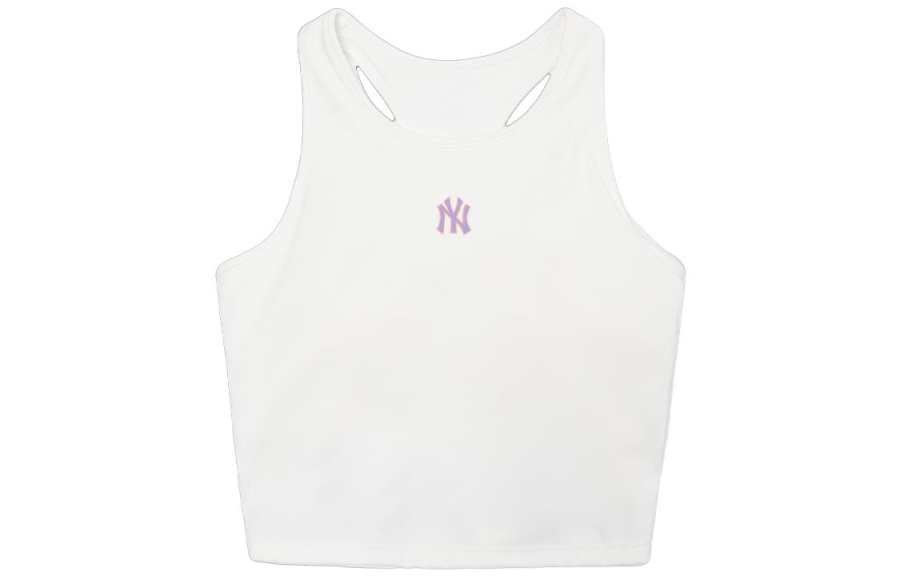 MLB New York Yankees Sleeveless Sports Shirts Women's White Other