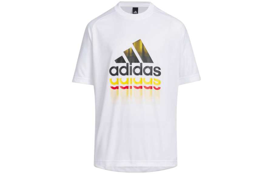 Adidas Adidas Kids T Shirts Crew Neck Moderate