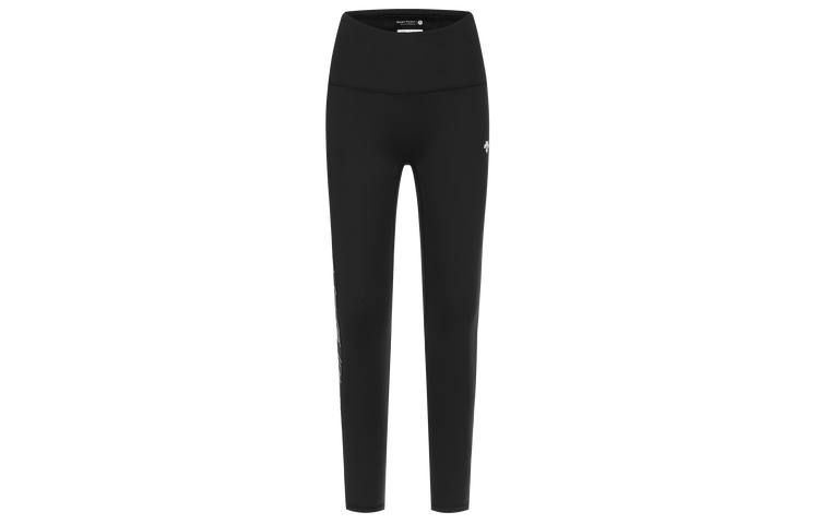 DESCENTE Training Sports Pants Women's Black Thickened And Fleece Lined