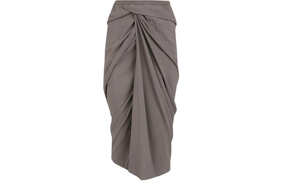 RICK OWENS RICK OWENS Wrap Skirt 'Dust'