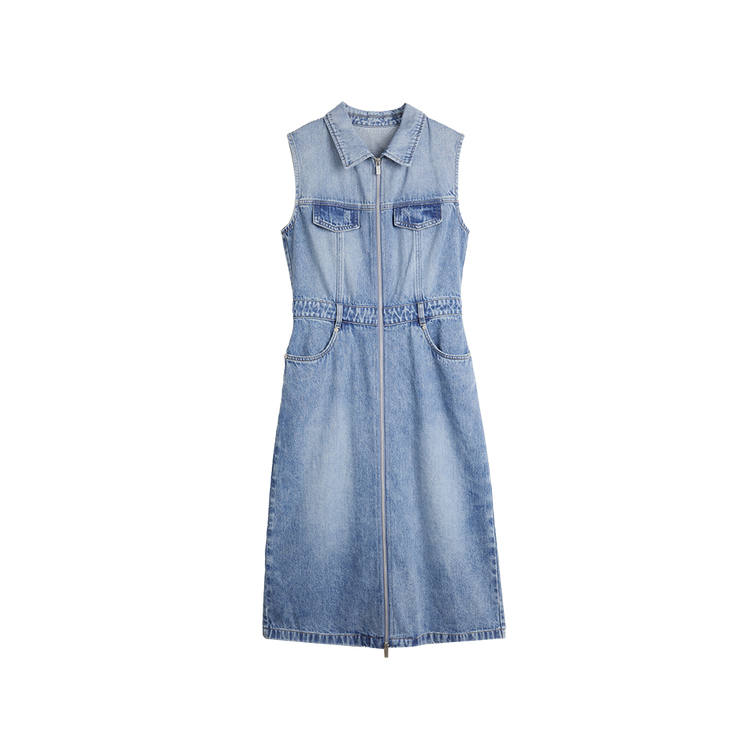 ELLE Sleeveless Dress Women's Blue