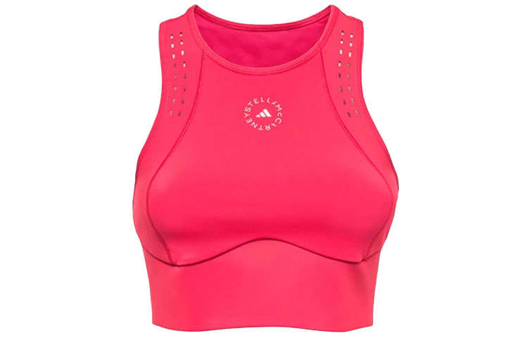Adidas Adidas Sleeveless Sports Shirts Women's Red Other