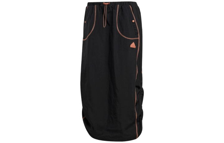 Adidas Adidas Casual Long Skirts Women's Black Moderate Long Other