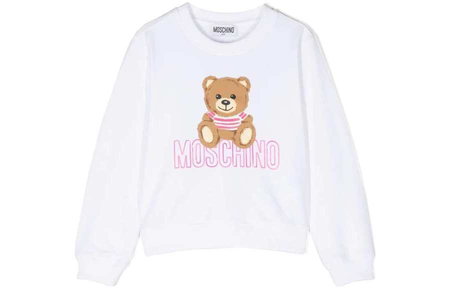 MOSCHINO Kids Sweatshirts Crew Neck Moderate