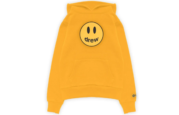 Drew House Sweatshirt Smiley Collection Gold Kids'