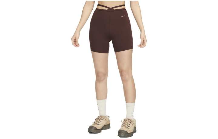 Nike Nike Workout Shorts Women's Brown Red