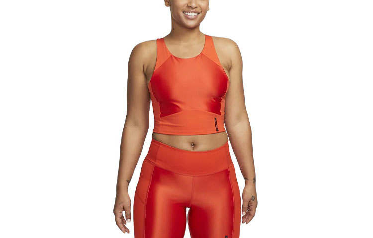 Nike Nike Dri Fit Sleeveless Sports Shirts Women's Scarlet Other