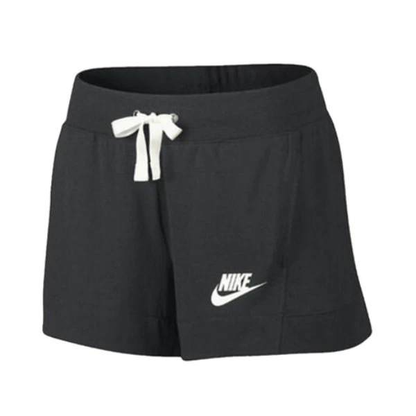 Nike Nike Sports Shorts Women's Black Moderate Wide Leg Pants