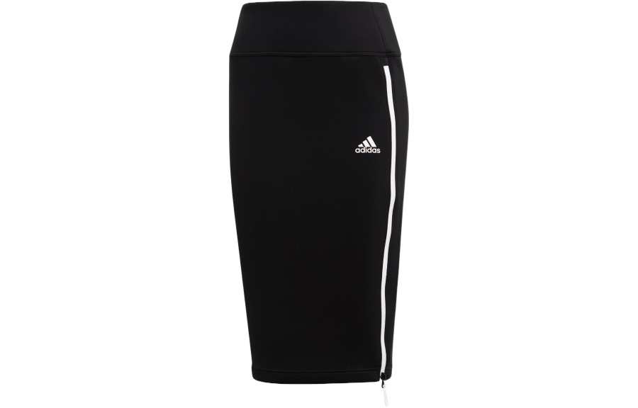 Adidas Adidas Casual Long Skirts Women's Black Moderate Mid Length Other
