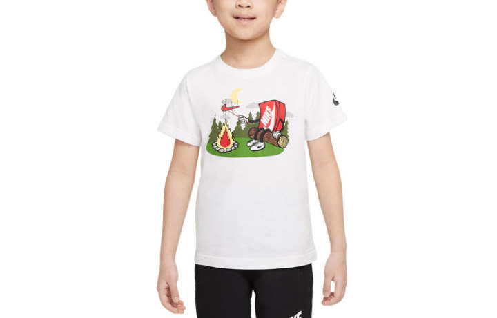 Nike Nike Kids T Shirts Crew Neck Moderate