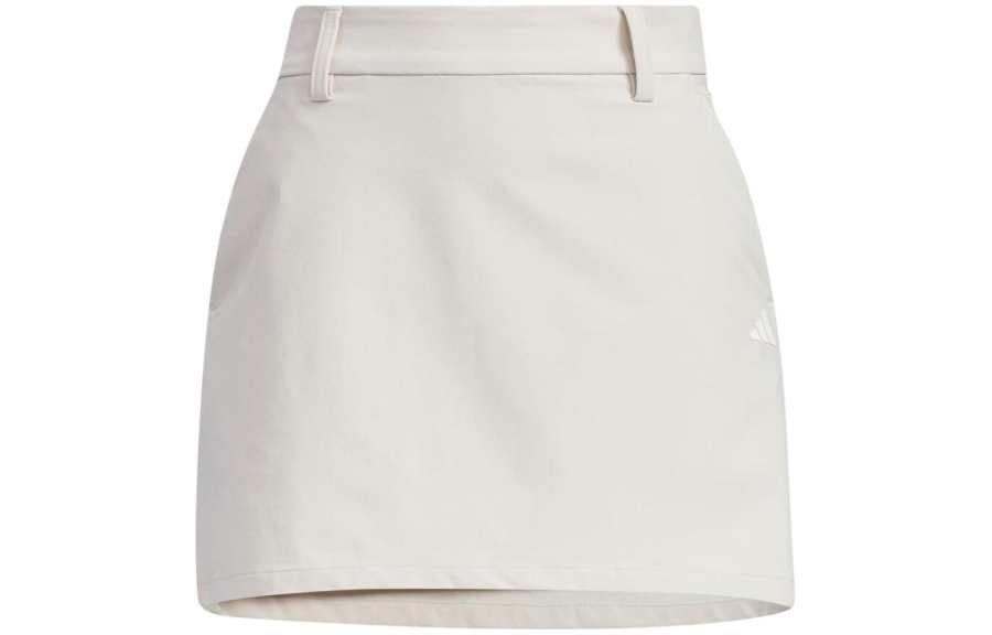 Adidas Adidas Clothing 4WAY Stretch Nylon Waterproof Skirt Casual Short Skirts Women's Beige