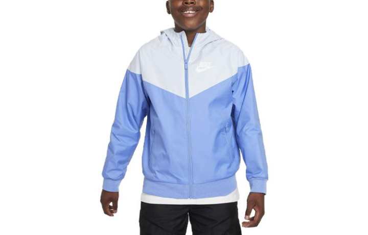 Nike Nike Jacket Sportswear Windrunner Blue Kids'