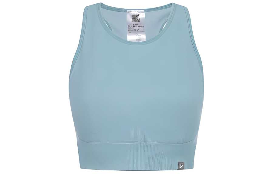ASICS Sleeveless Sports Shirts Women's Blue Racerback