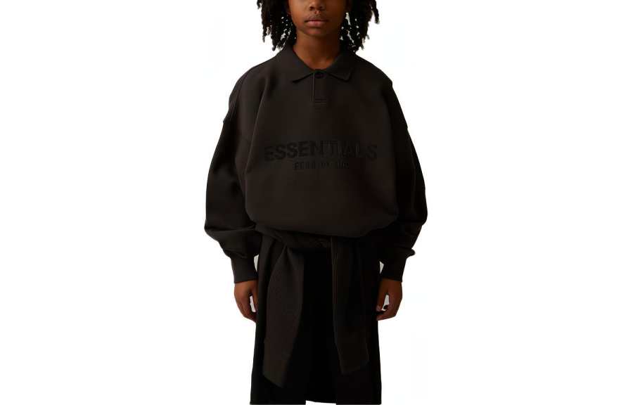 Fear Of God Essentials SS22 Kids' Top Black Iron Kids'