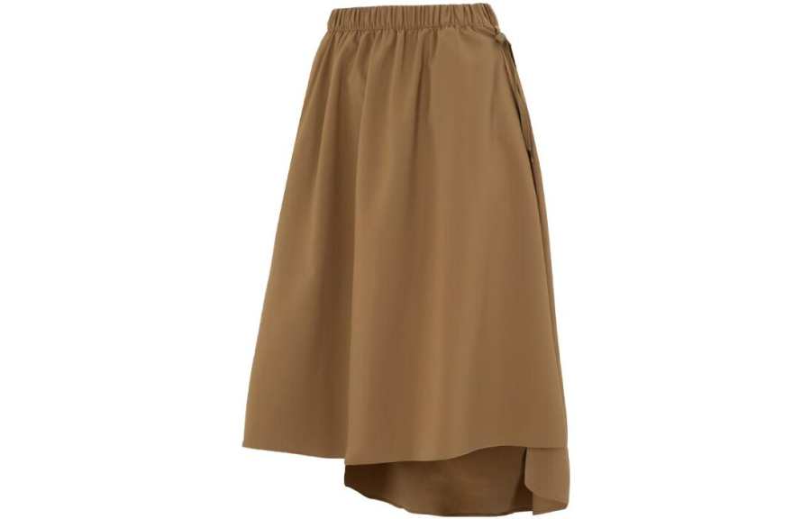 PUMA Casual Long Skirts Women's Brown Moderate Mid Length Other