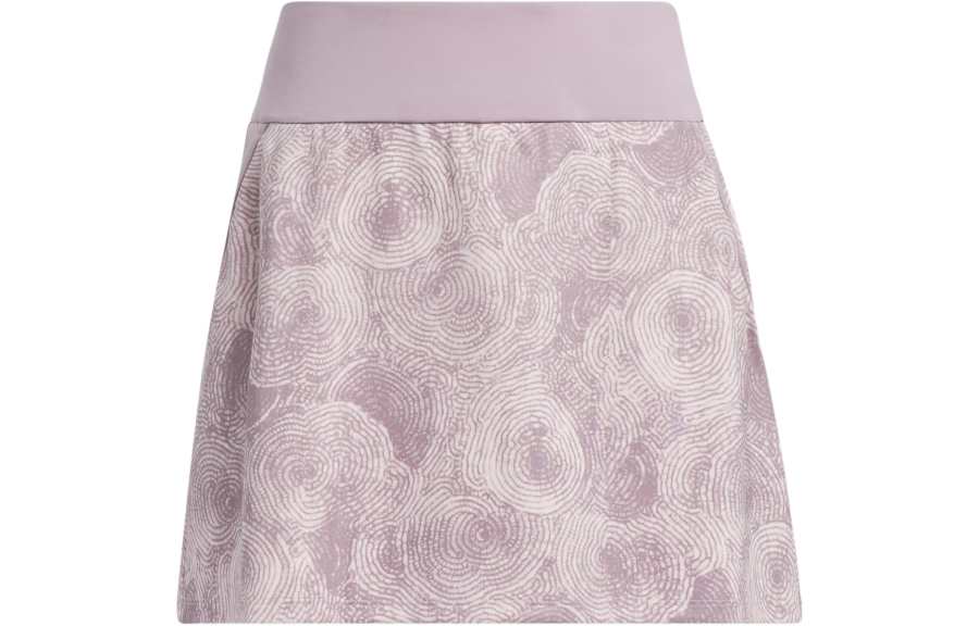 Adidas Adidas Ultimate365 Printed Skort Casual Short Skirts Women's Purple