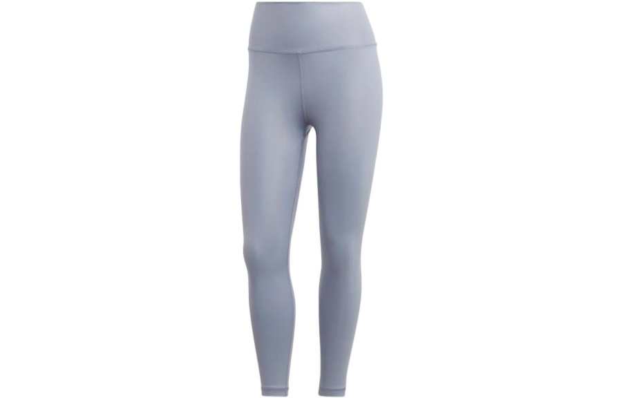 Adidas Adidas Sports Pants Women's Purple Gray Moderate