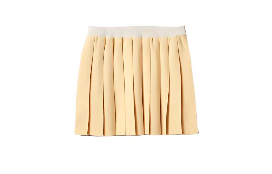 MIU MIU SS23 Casual Short Skirts Women's Cream White