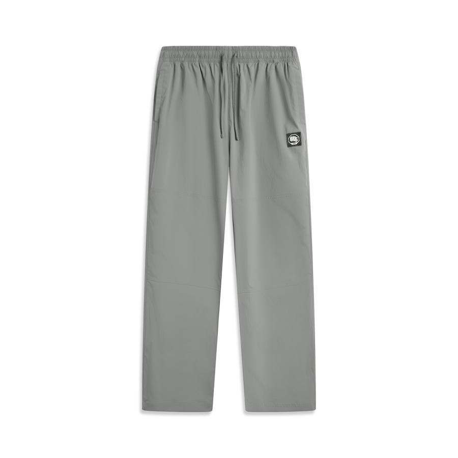 Li-Ning Li Ning Basketball Collection Knitted Sweatpants Men's Iron Asphalt Gray